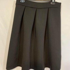 NEOPRENE A-Line skirt. Size medium. Black